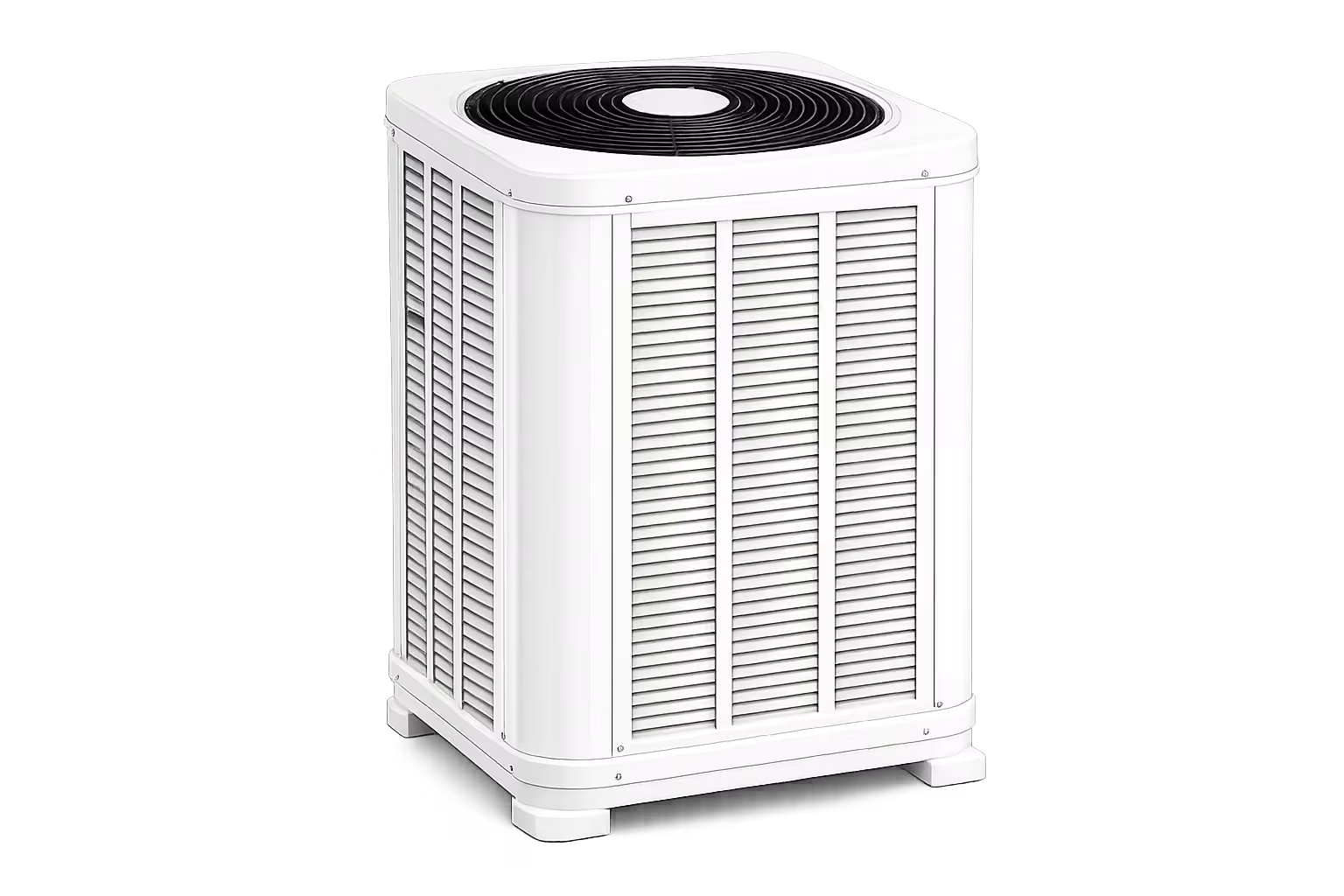 Aaero high-efficiency outdoor AC condenser unit, the air-handling system that UV-C germicidal lights install into